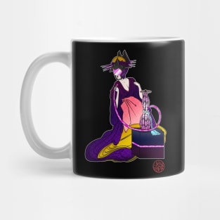 Bijinga - Futuristic woman and shisha Mug